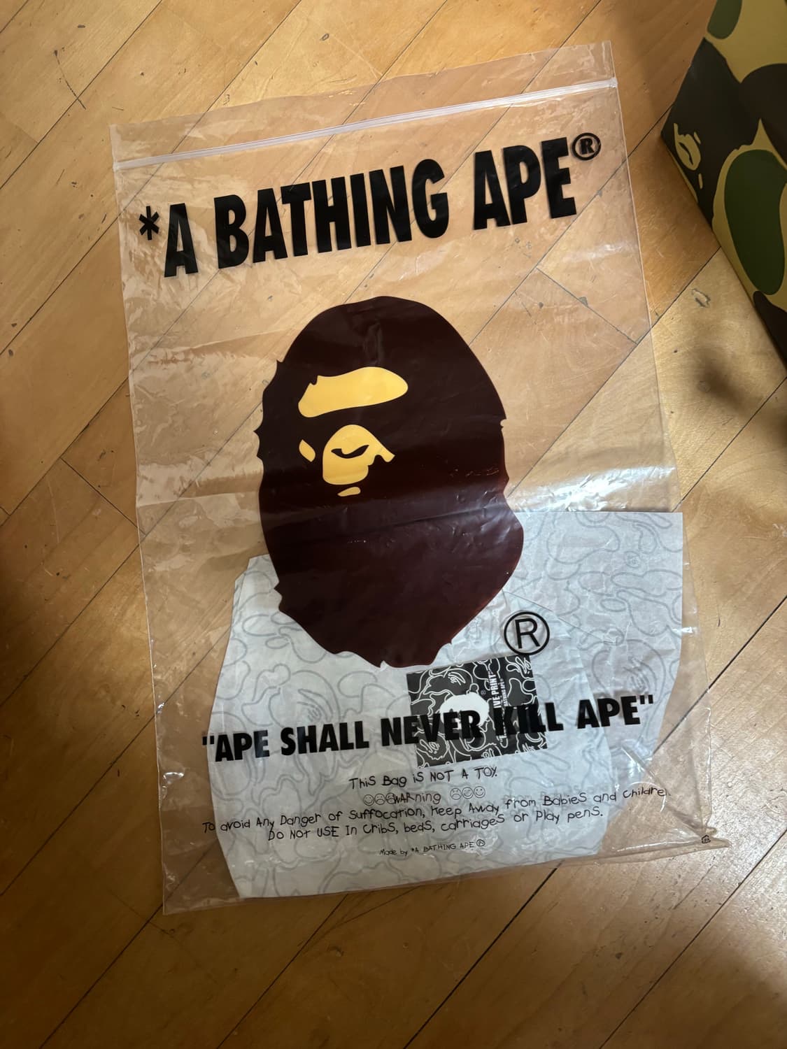 베이프 카모 후드 L 상품이미지4