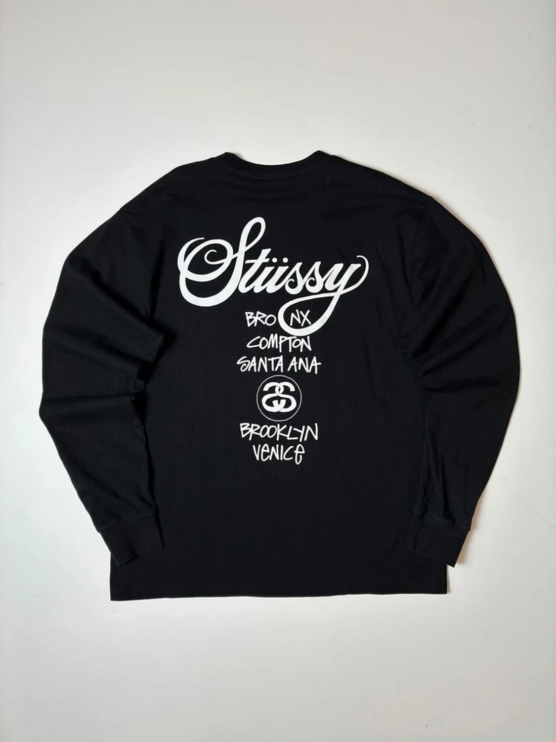 스투시 월드투어 크루넥 피그먼트 롱슬리브 PN9332 상품이미지4
