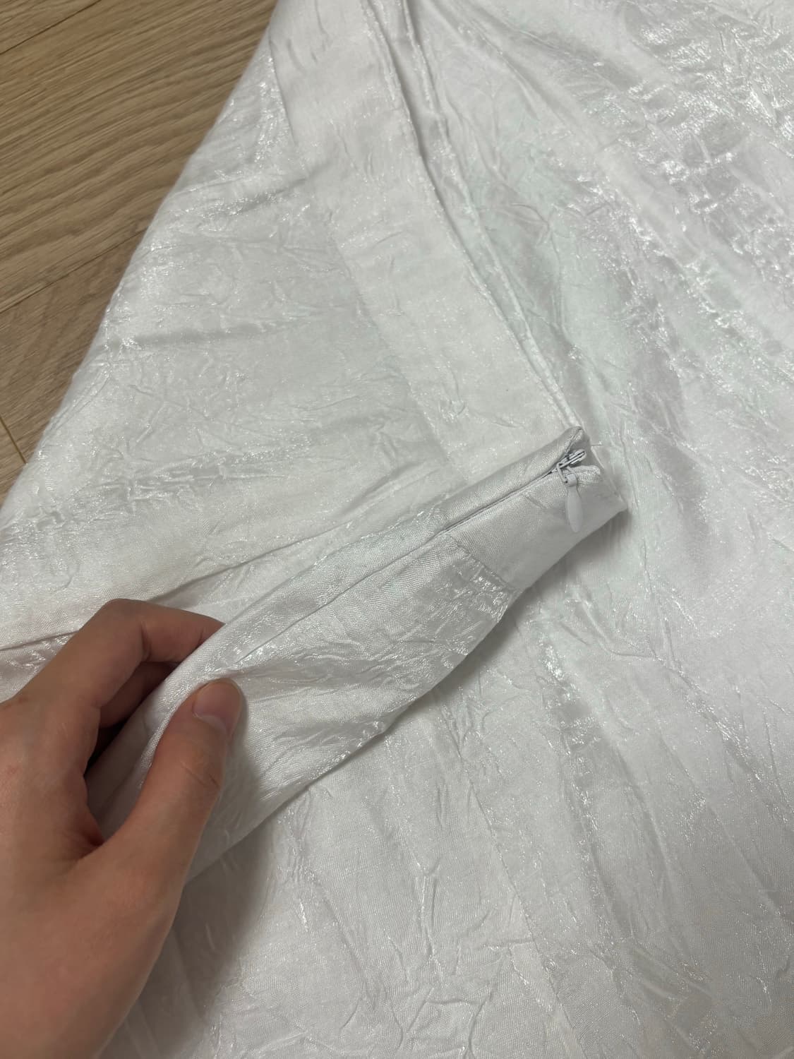 빈티지 레이어드 도트 포인트 스커트 상품이미지2