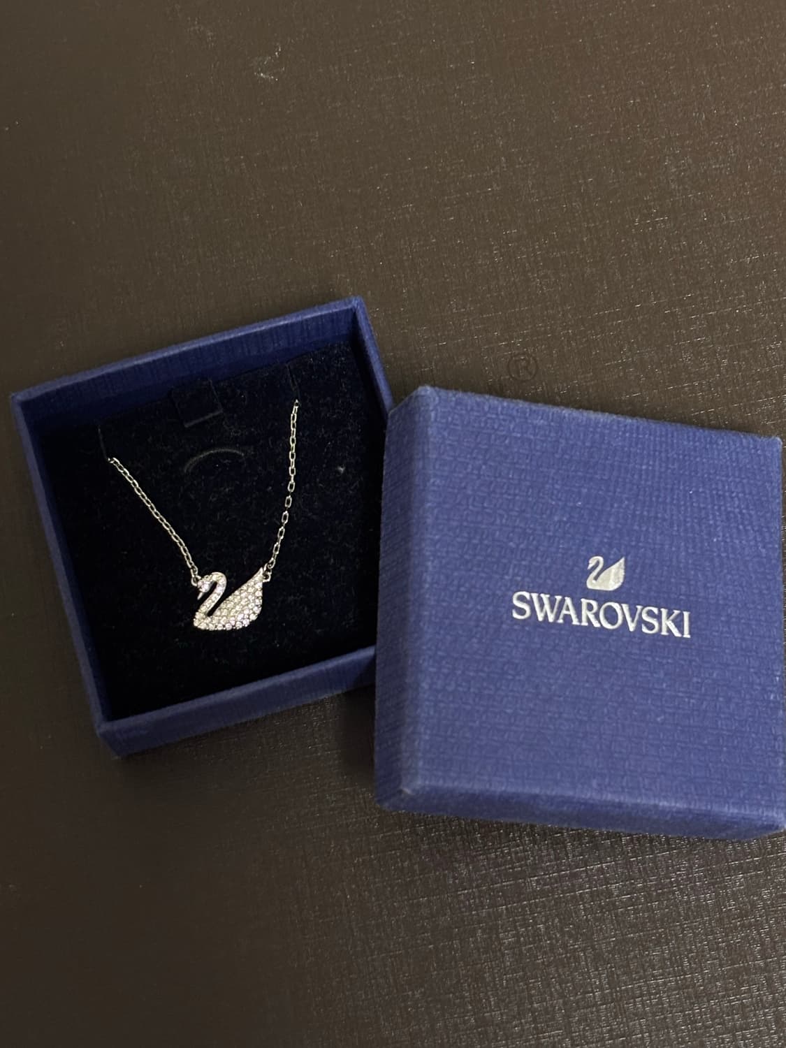 정품 스와로브스키 스완 목걸이 풀박스 상품이미지1