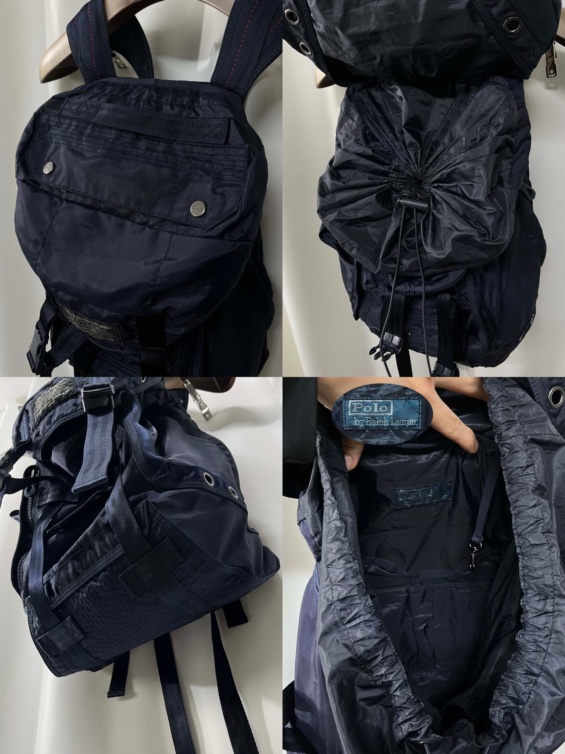 폴로 랄프로렌 유틸리티 이큅먼트 밀스펙 나일론 백팩 상품이미지4
