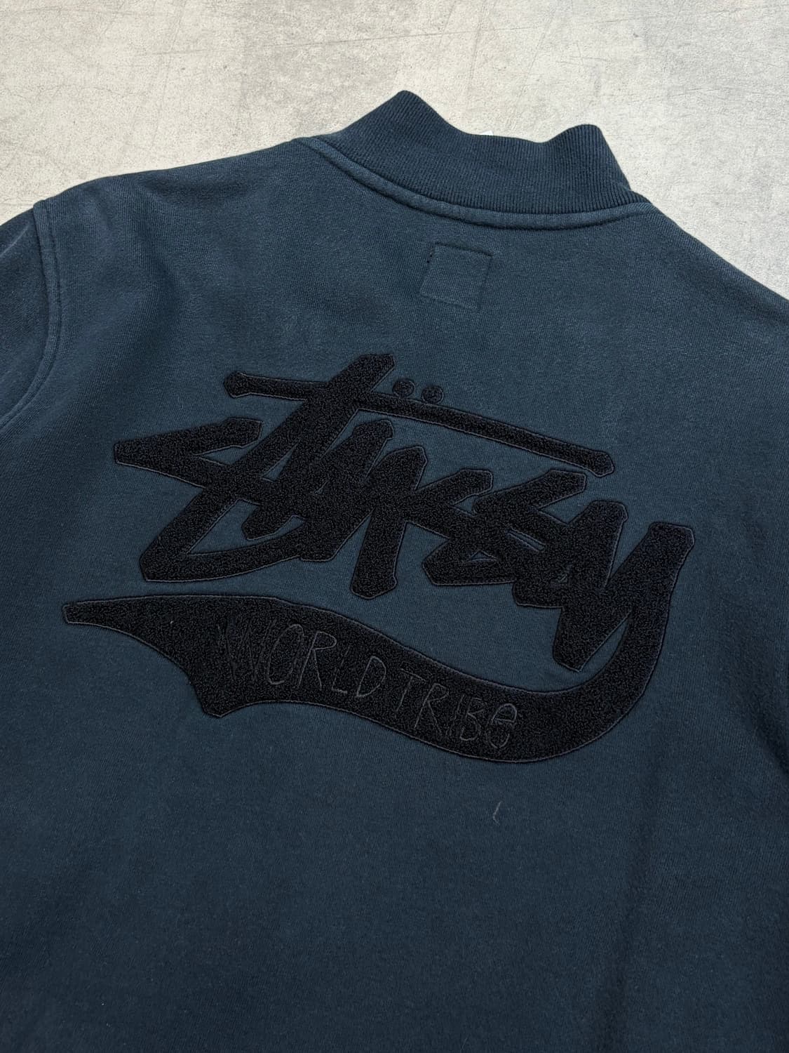 00s 스투시 월드 트라이브 코튼 바시티 자켓 상품이미지7