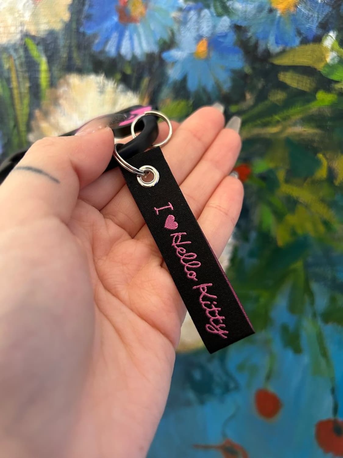 HELLO KITTY FACE CARABINER 헬로 키티 얼굴 카라비나 상품이미지3