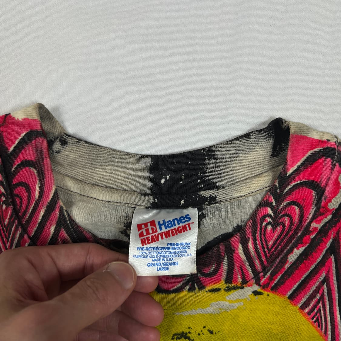 90‘s 마릴린먼로 marilyn monroe 올프린트 반팔티 상품이미지9