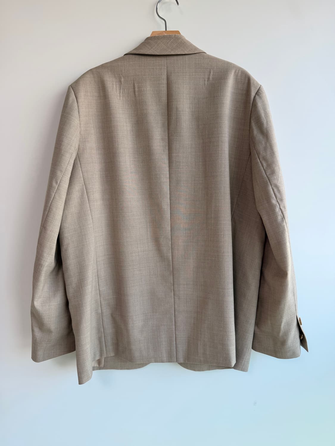 [정품] 알테(Alte) 컷오프 디테일 울 블렌드 재킷 (BEIGE) 상품이미지8