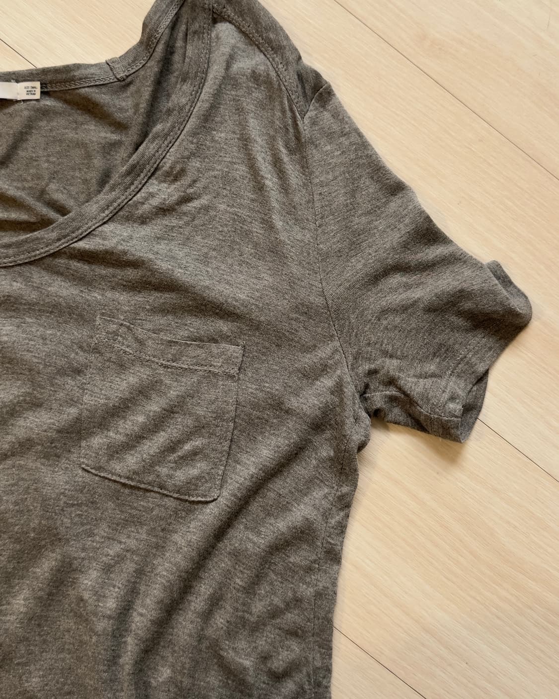 [Alexander Wang] Lightweight Pocket Tee 상품이미지2