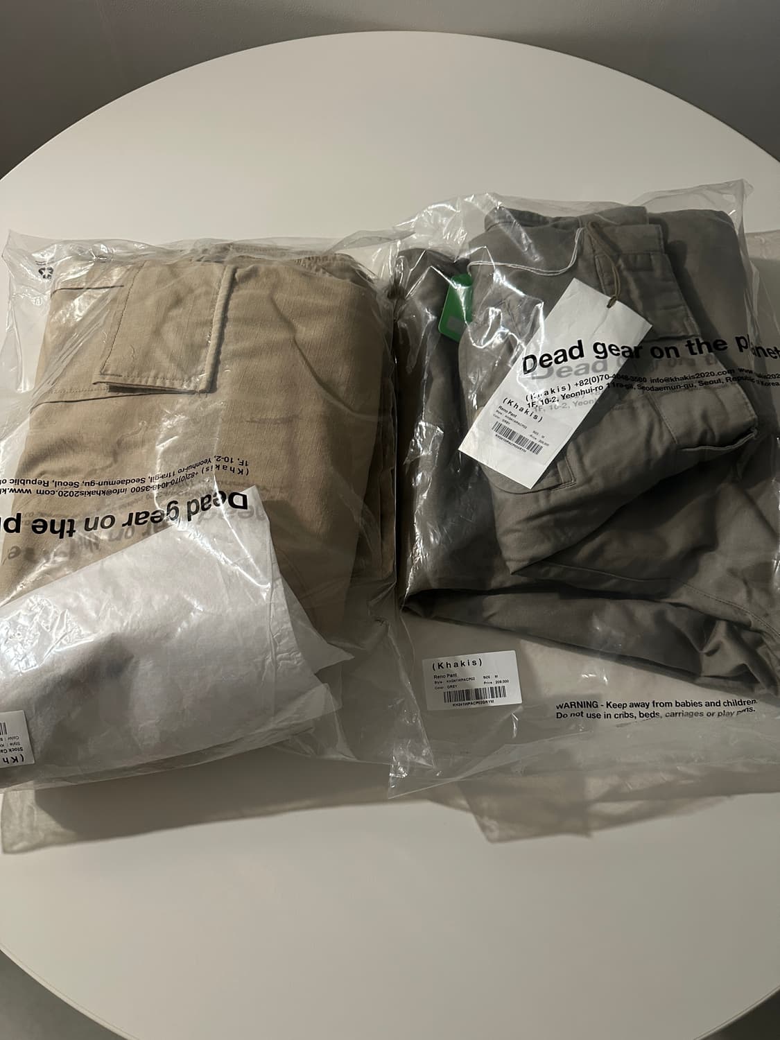 khakis stock cargo pant g2&reno pant 일괄 상품이미지1