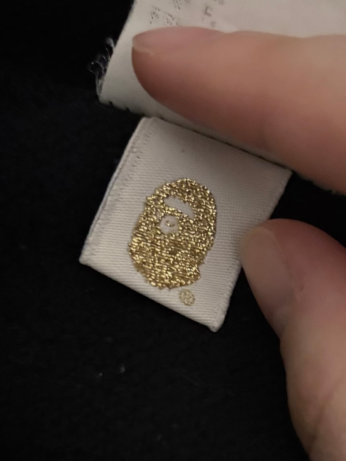 베이프 후드집업 반카모 블랙 L 상품이미지7