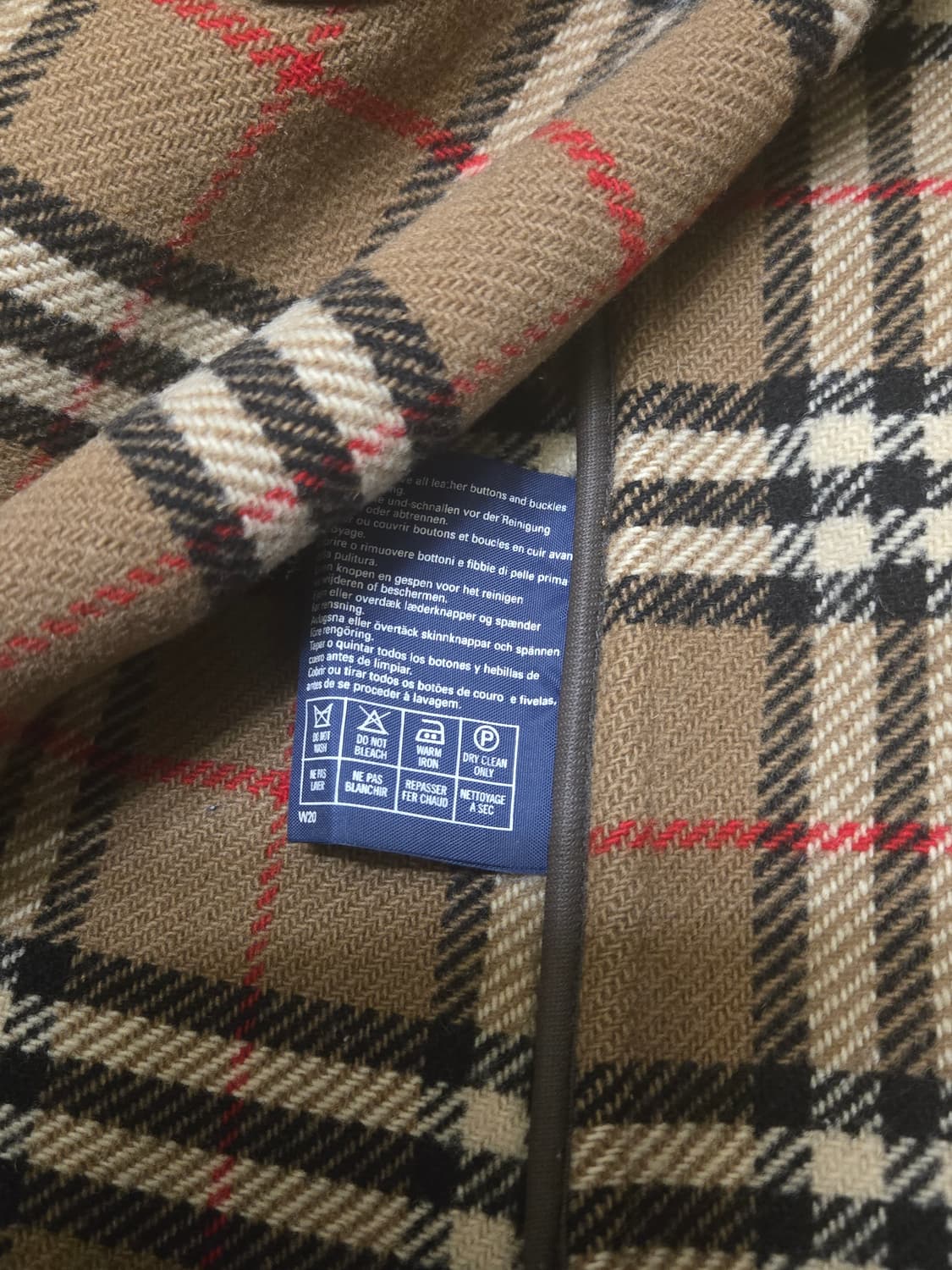 90s 오리지널 빈티지 버버리스(Burberrys) 더플코트 08reg 상품이미지10