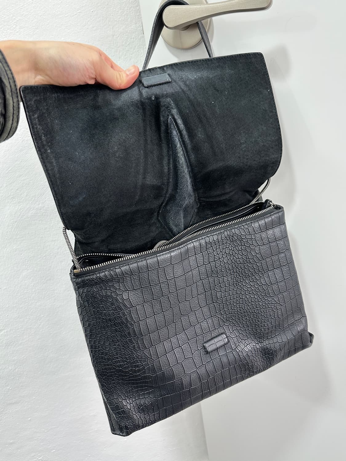 Crocodile embossed bag 상품이미지8
