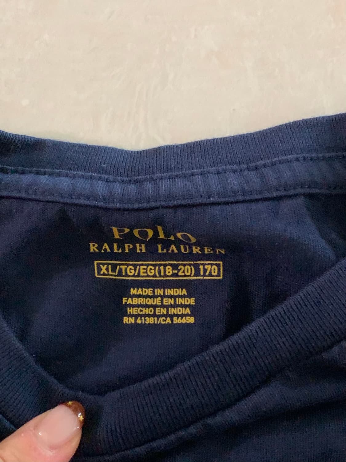 폴로 아동 긴팔 XL 상품이미지2