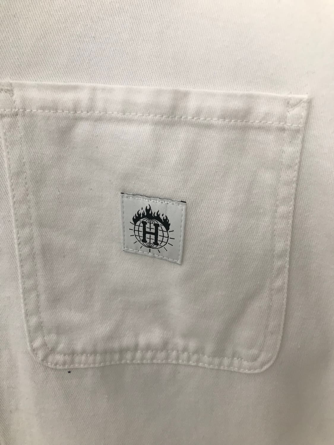 HUF 트레셔 콜라보 화이트 데님 자켓 상품이미지5