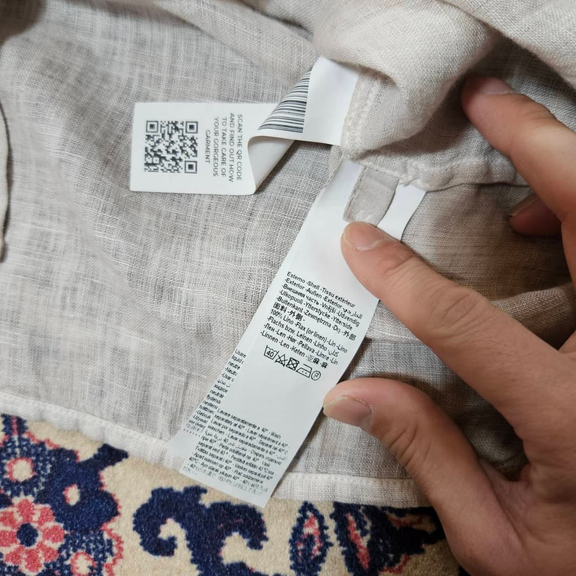 120%리노(120% Lino) in Italy
셔링디테일셔링 블라우스 상품이미지9