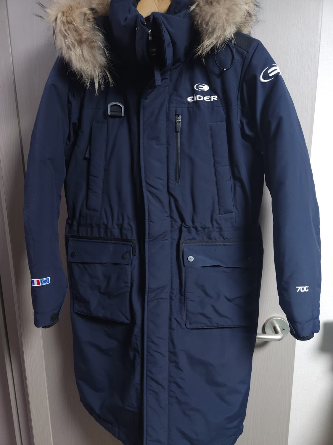 아이더 덕다운 700필 롱패딩, S 상품이미지1