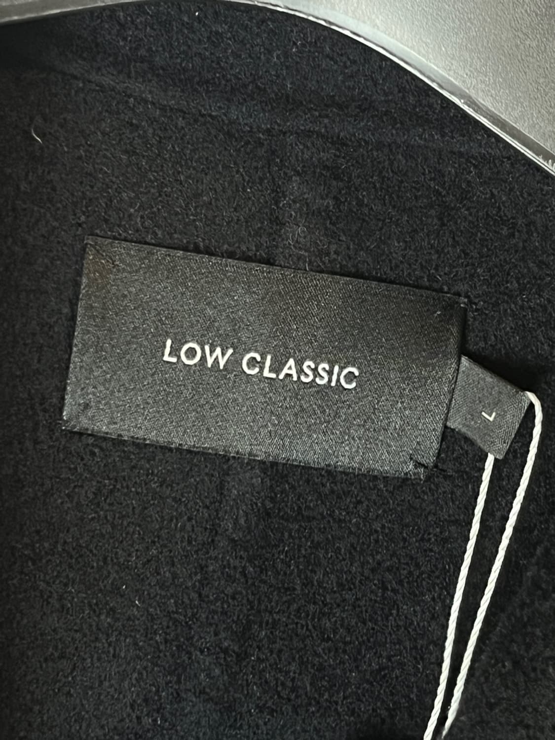 로우 클래식 더블 브레스티드 울 코트 상품이미지4