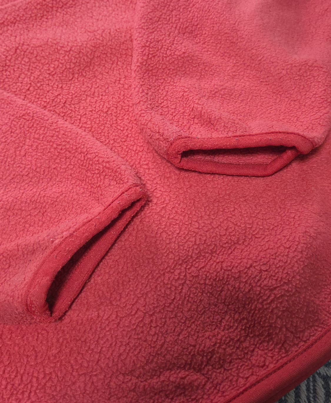 (L)파타고니아 90s 다홍색 신칠라 빈티지빙크, 레드핑크 상품이미지4