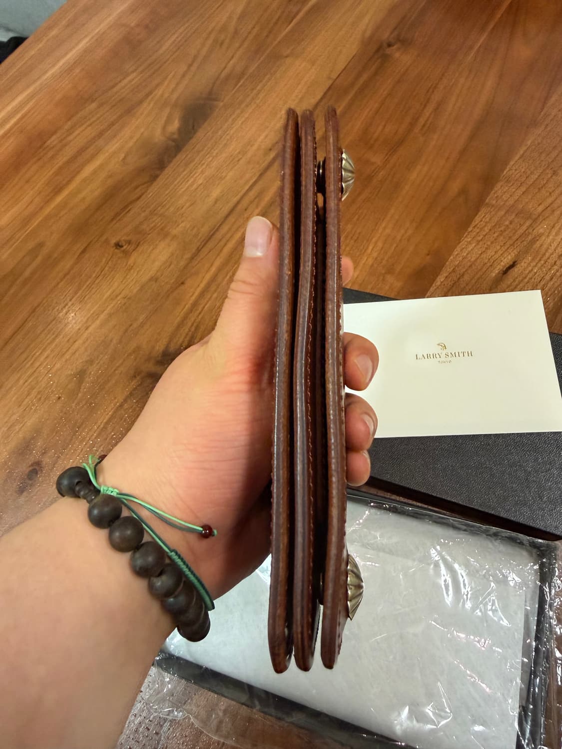 Larry smith Medium(SHELL) trucker wallet 상품이미지8