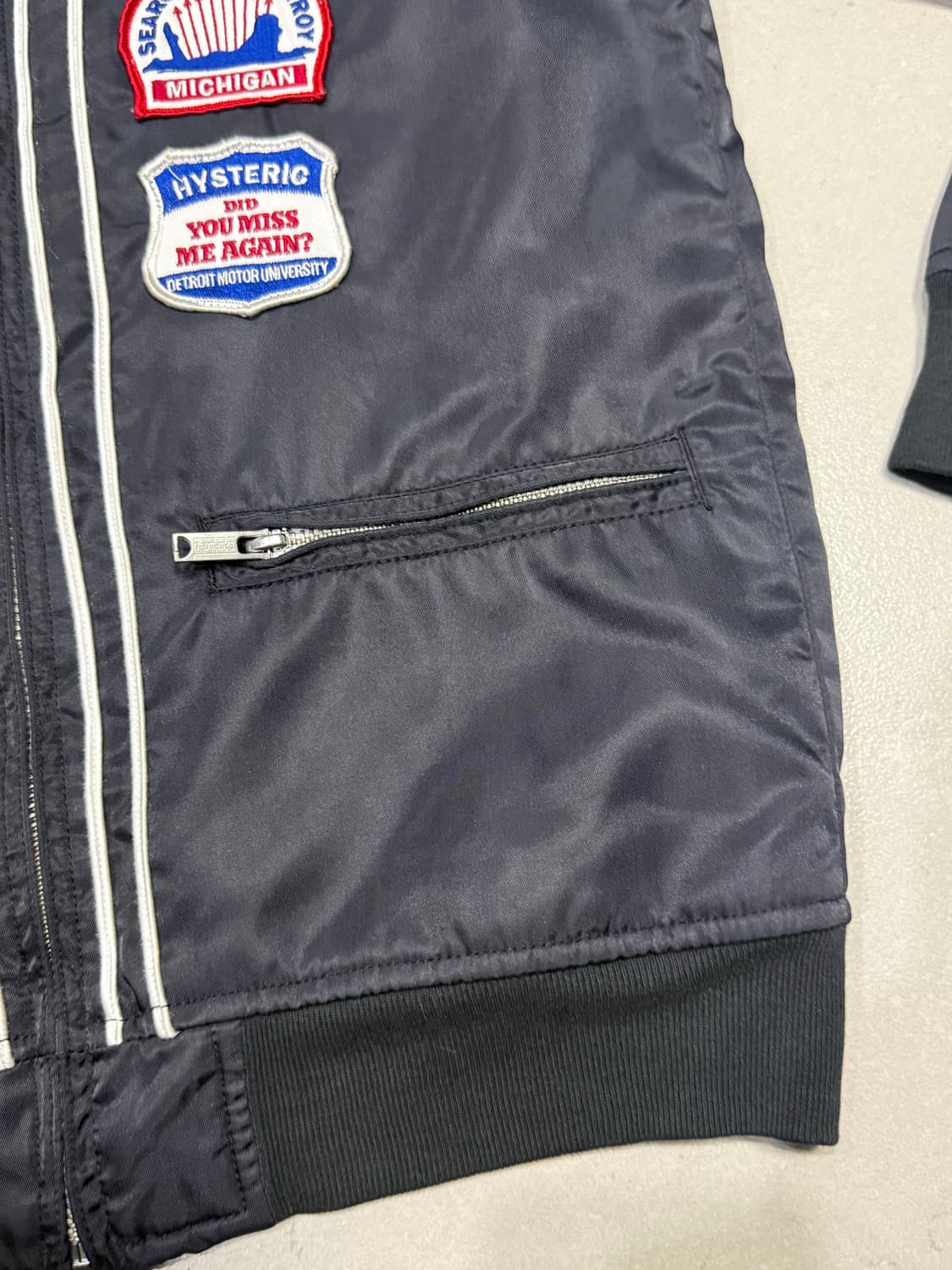 히스테릭 글래머 아카이브 아이코닉 패치 폭탄 후드 집업 자켓 상품이미지5