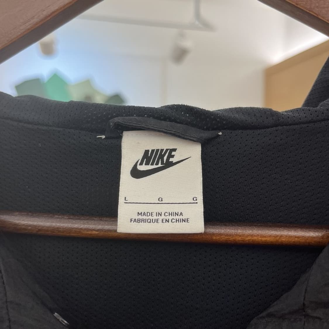 나이키 빈티지 스트릿 힙합 빅스우시 바람막이 자켓 L C10194 상품이미지5