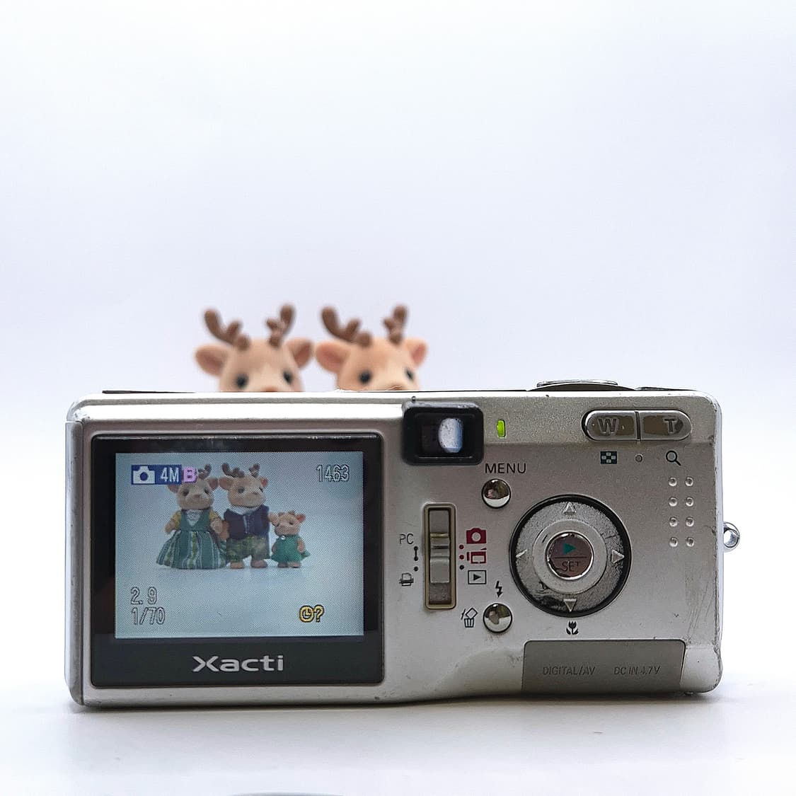 🤍 SANYO Xacti J4 실버✨ 슬라이드 램프 💫 상품이미지2