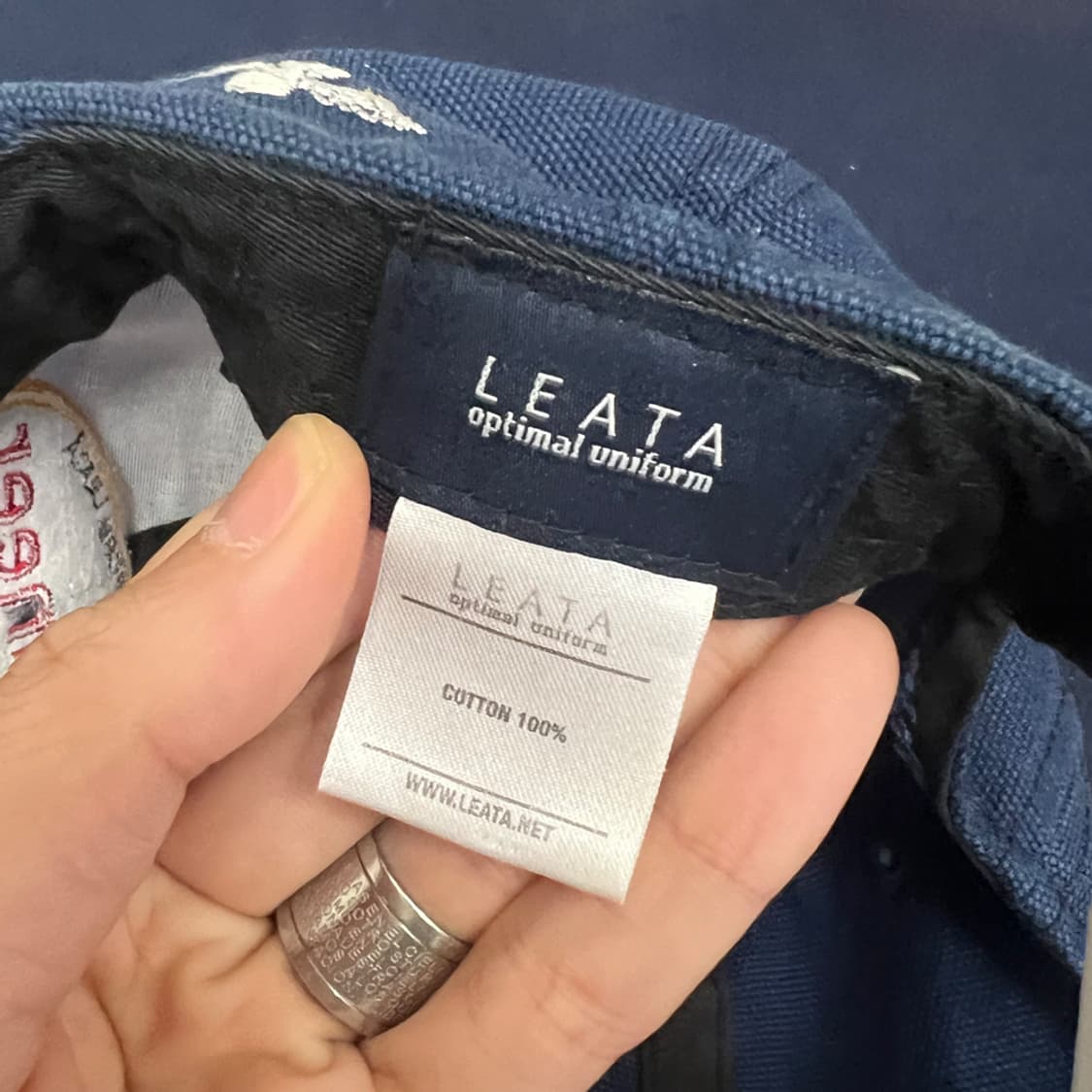LEATA 리타 엔지니어 캡 모자 상품이미지4
