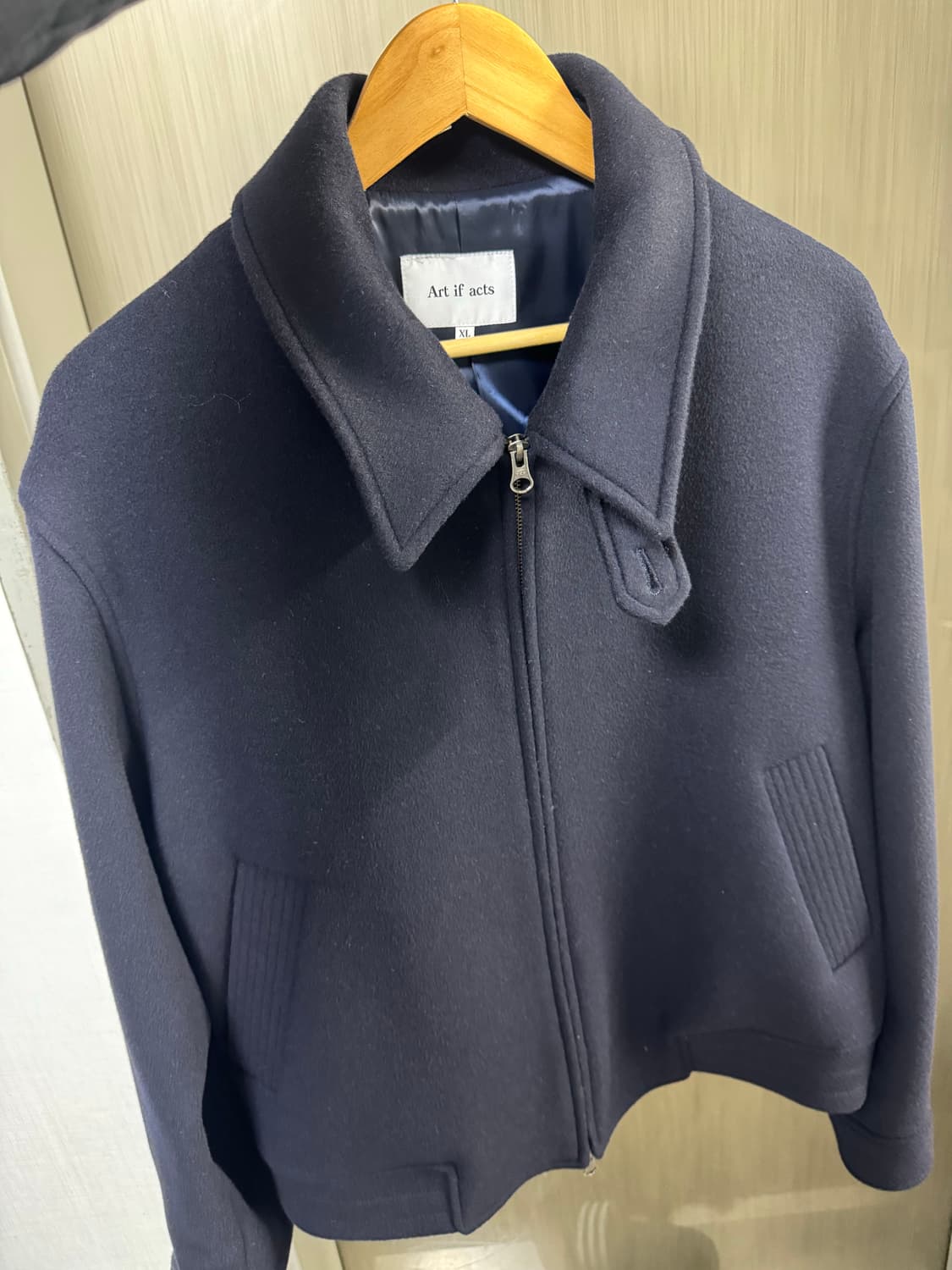 아트이프액츠 울 블루종 XL 상품이미지1