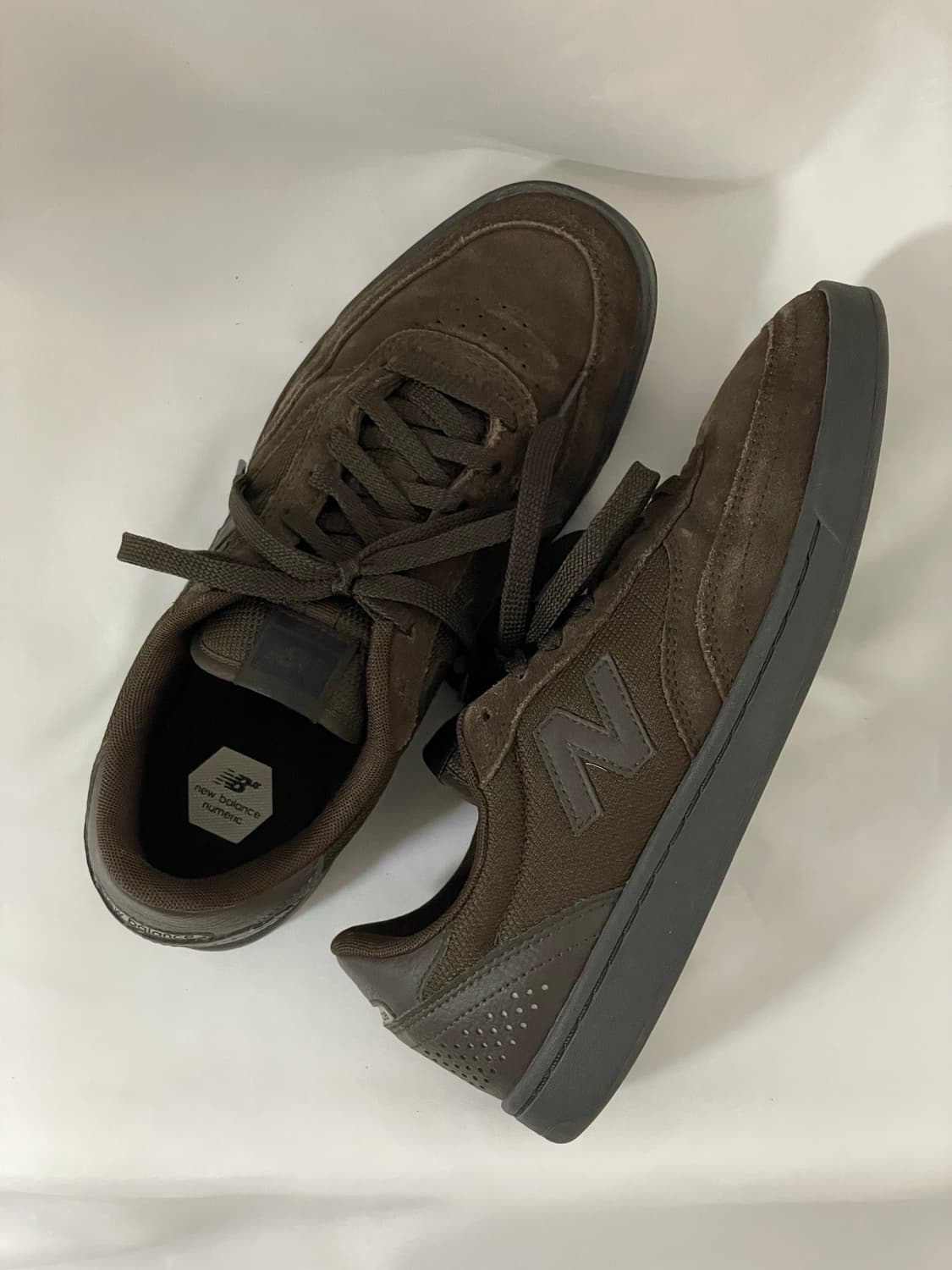 (265) 뉴발란스 누메릭 440 브라운 스웨이드 신발 상품이미지6