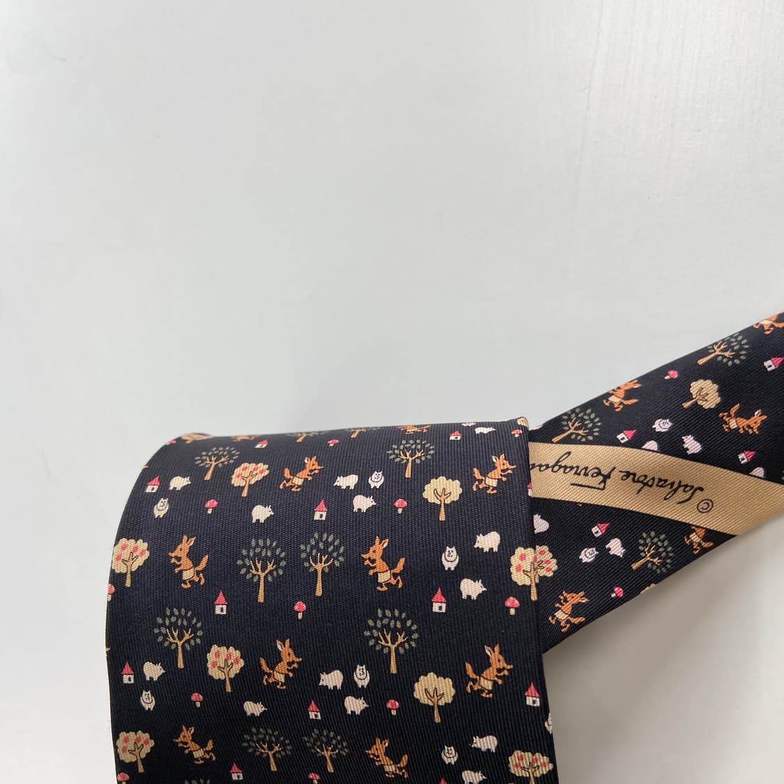 페레가모(Ferragamo) 명품 정품 넥타이 8.7cm 상품이미지7