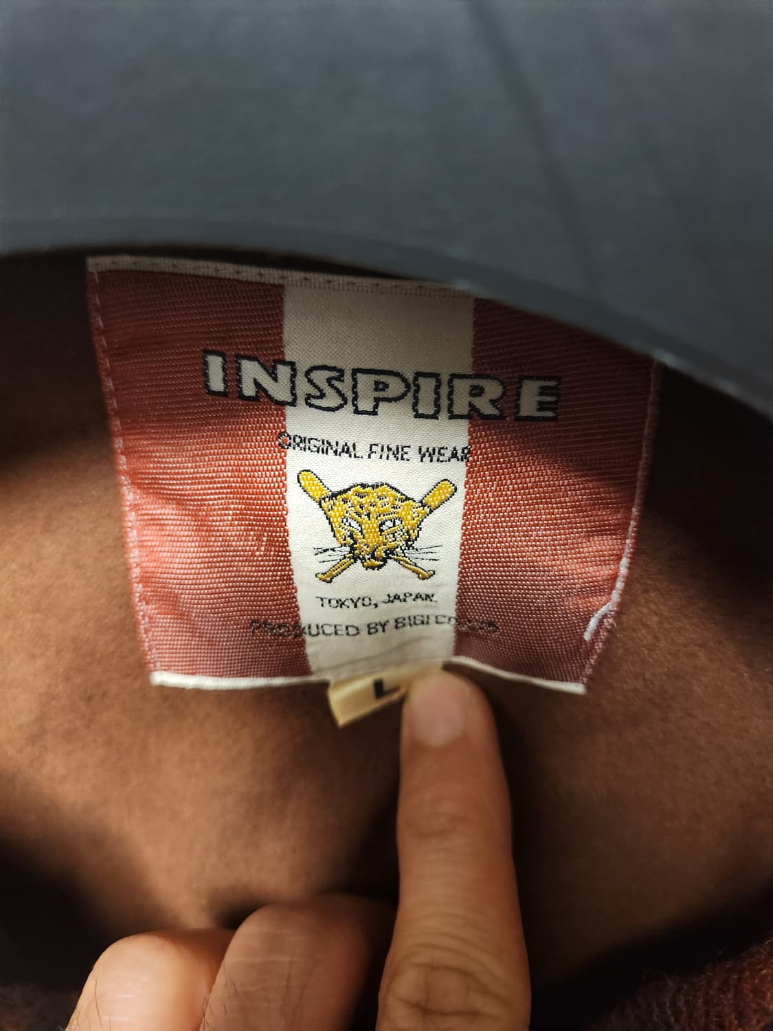 bigi 체크 더플 코트 L 상품이미지2