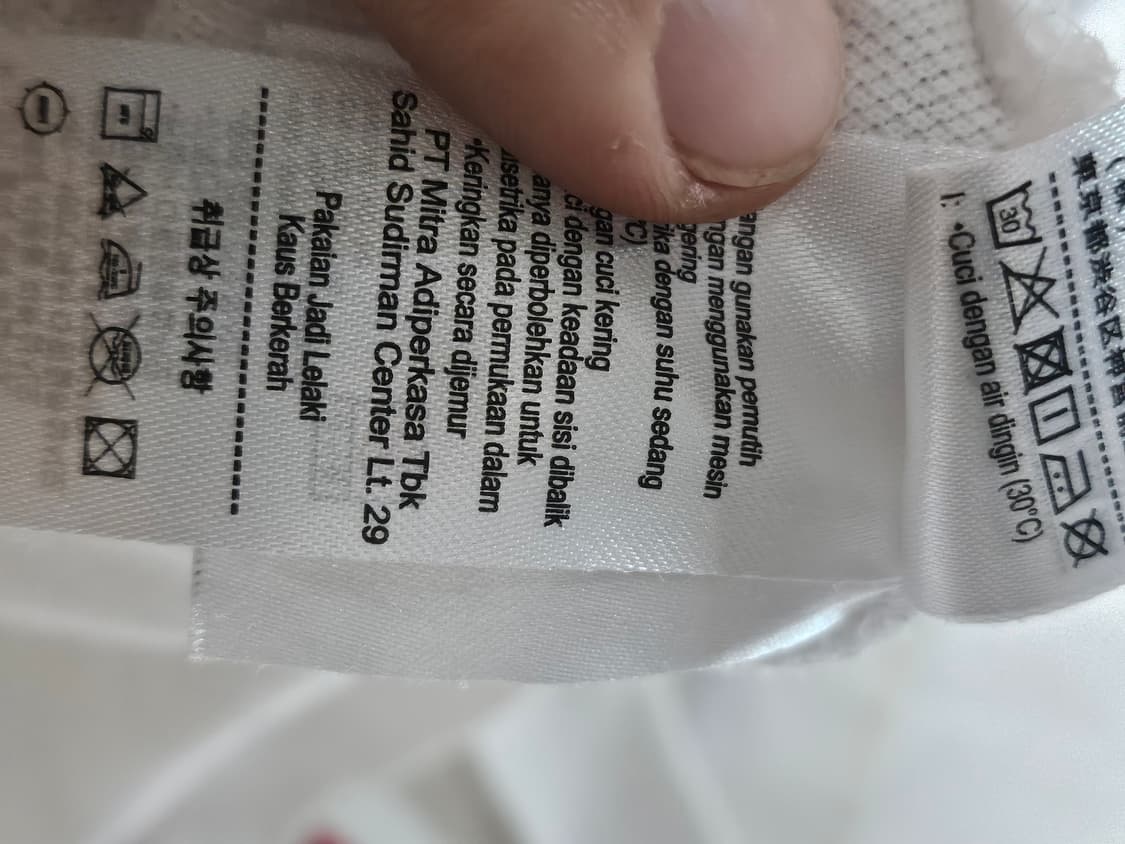 라코스테 배색 반팔 카라 티셔츠 M 상품이미지7