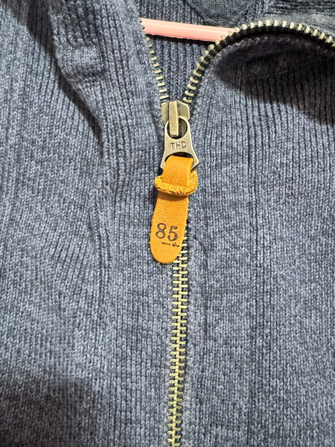 타미힐피거 네이비 니트집업 (표기사이즈: M) 상품이미지3