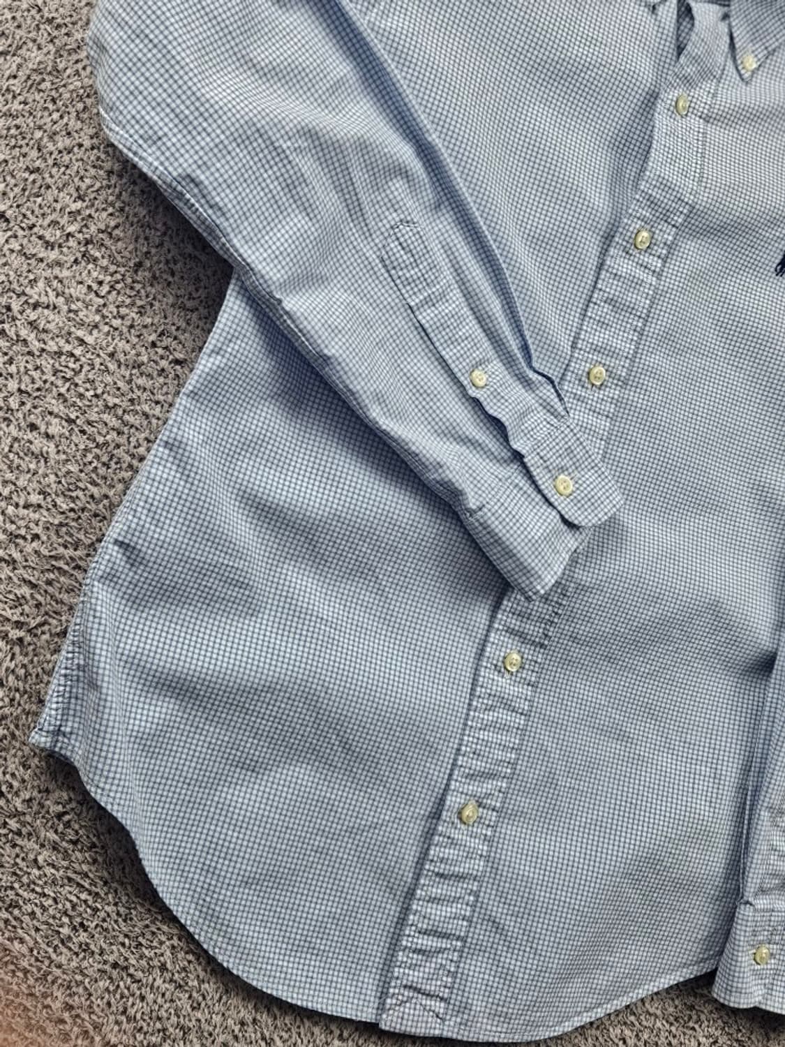 폴로랄프로렌 커스텀핏 깅엄 체크 패턴 셔츠 ( M추정 ) / 11083  상품이미지7