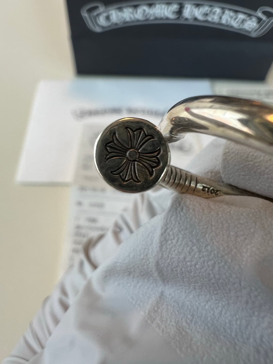 [us7.5] 크롬하츠 플랫 네일링 상품이미지4