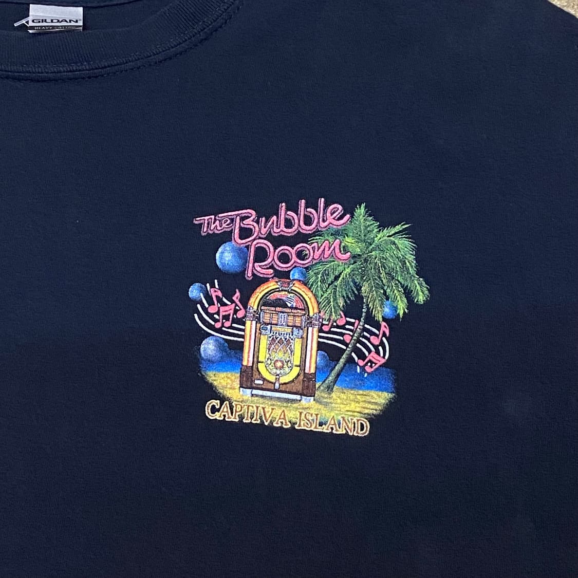 미국 빈티지 길단 버블룸 포인트 티셔츠 반팔티 상품이미지5