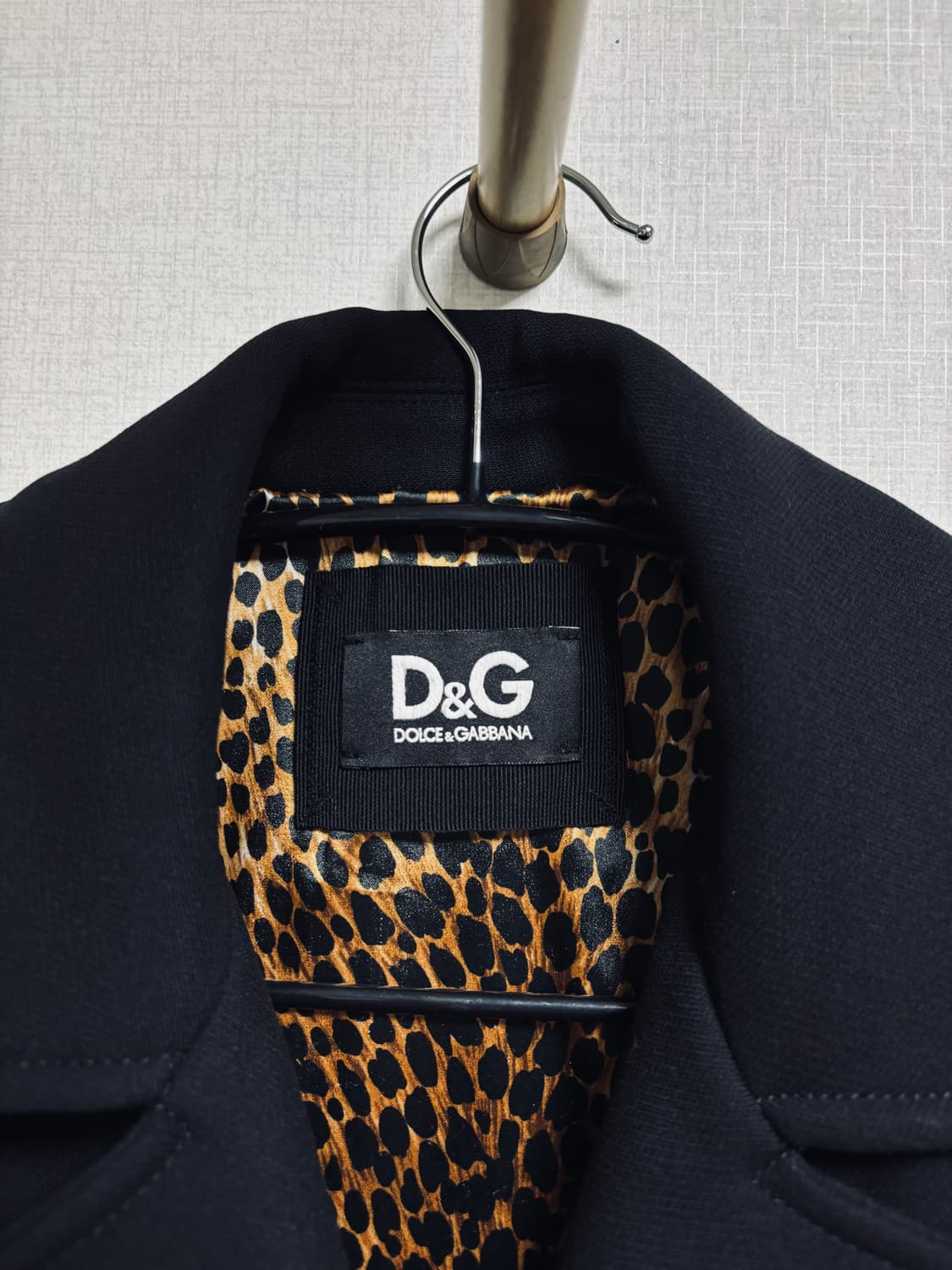 D&G 돌체앤가바나 블랙 더블브레스트 코트 상품이미지4
