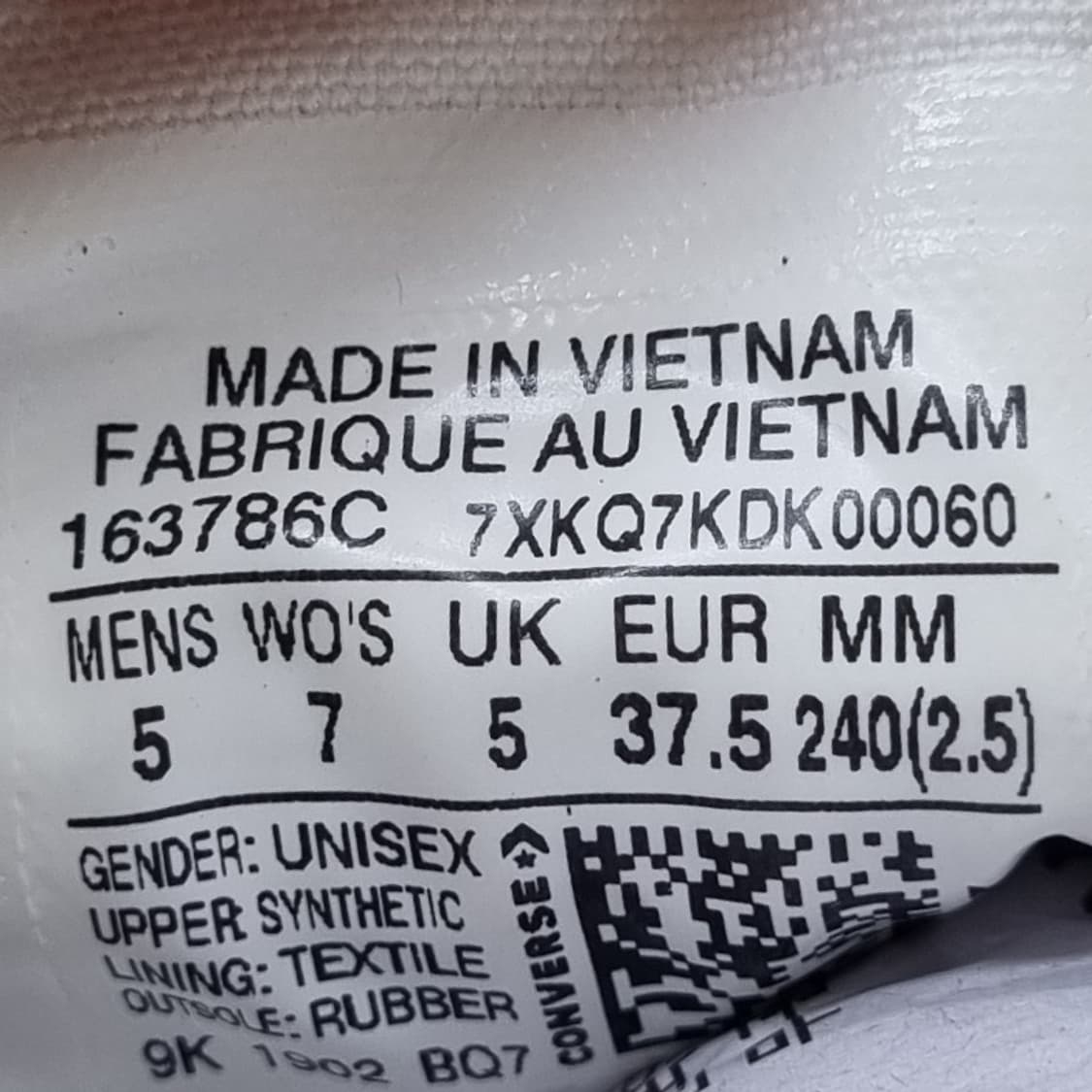 컨버스 올스타 70 이리디센트 하이탑240 상품이미지6