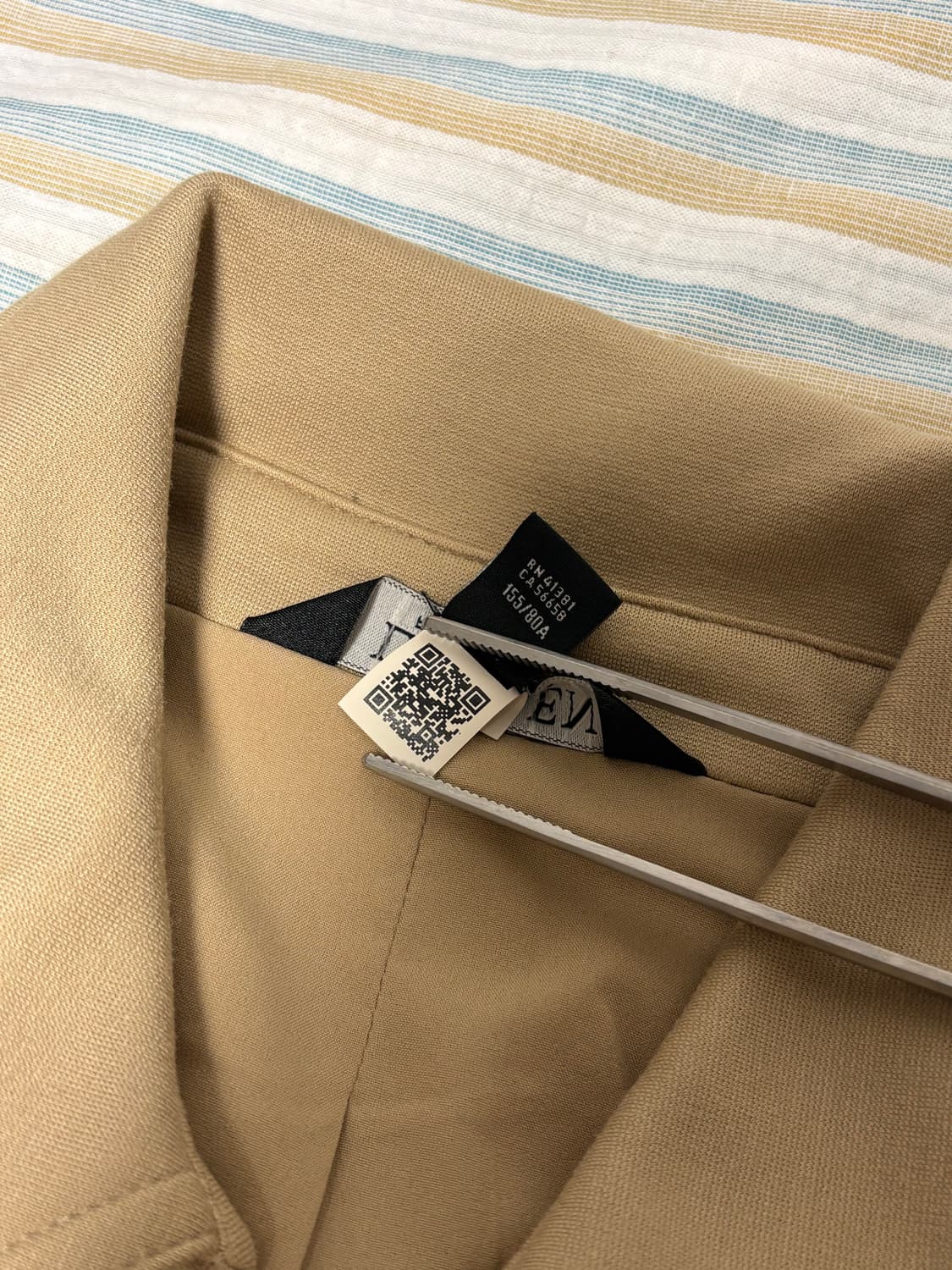 Lauren 레더 숏 트렌치 코트 상품이미지7