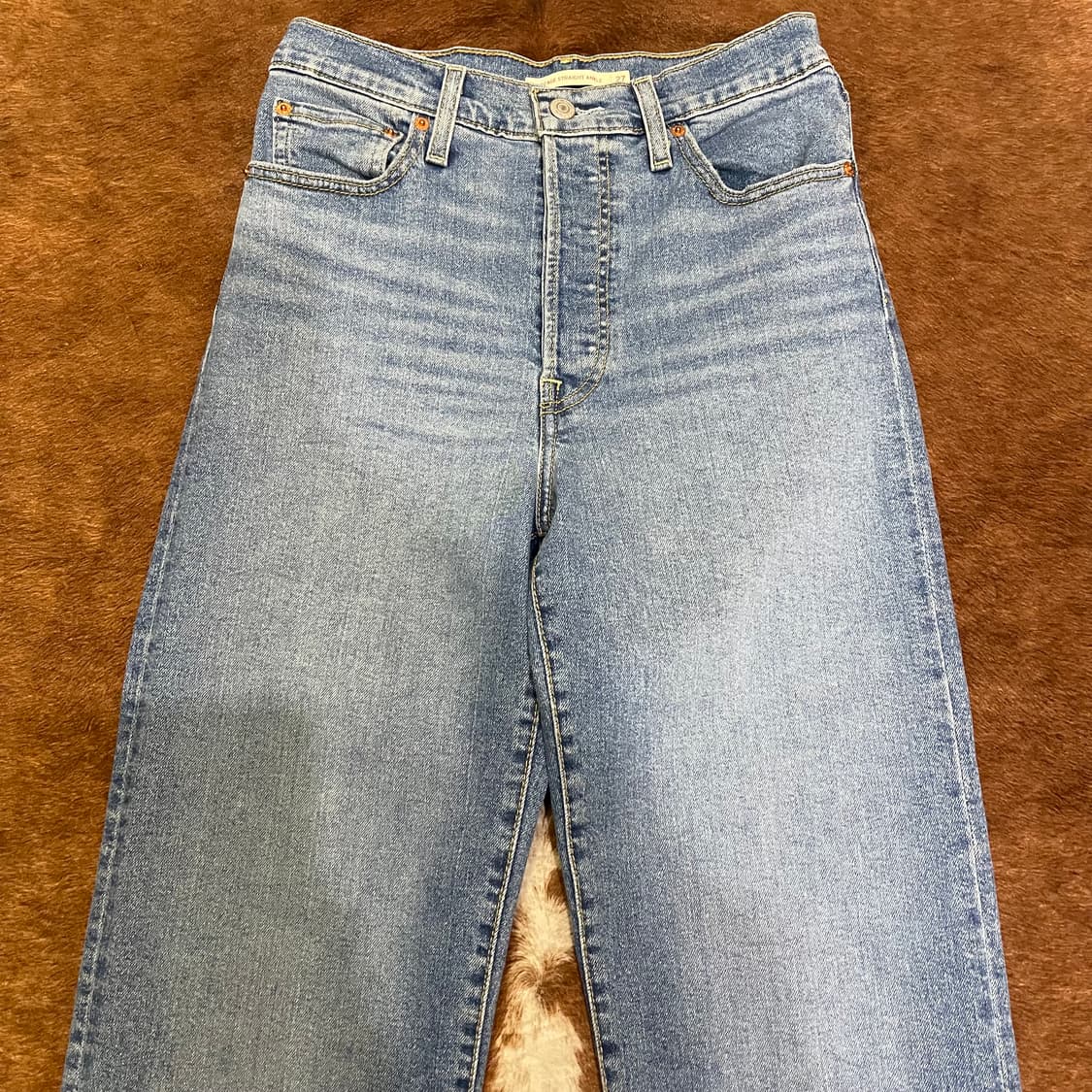 LEVI'S Ribcage straight ankle w27 상품이미지4