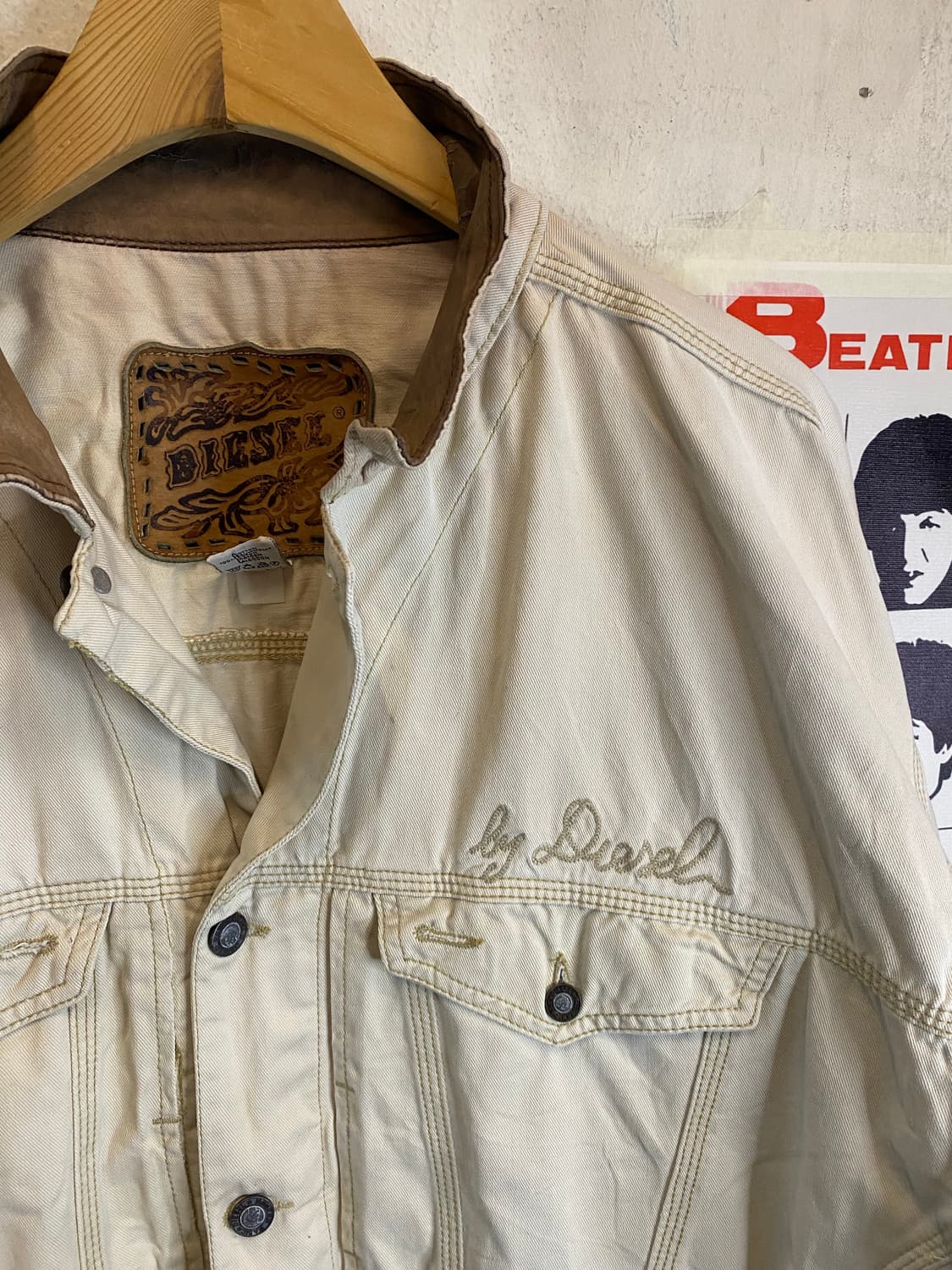 90s 디젤 빈티지자켓 S-M 상품이미지5