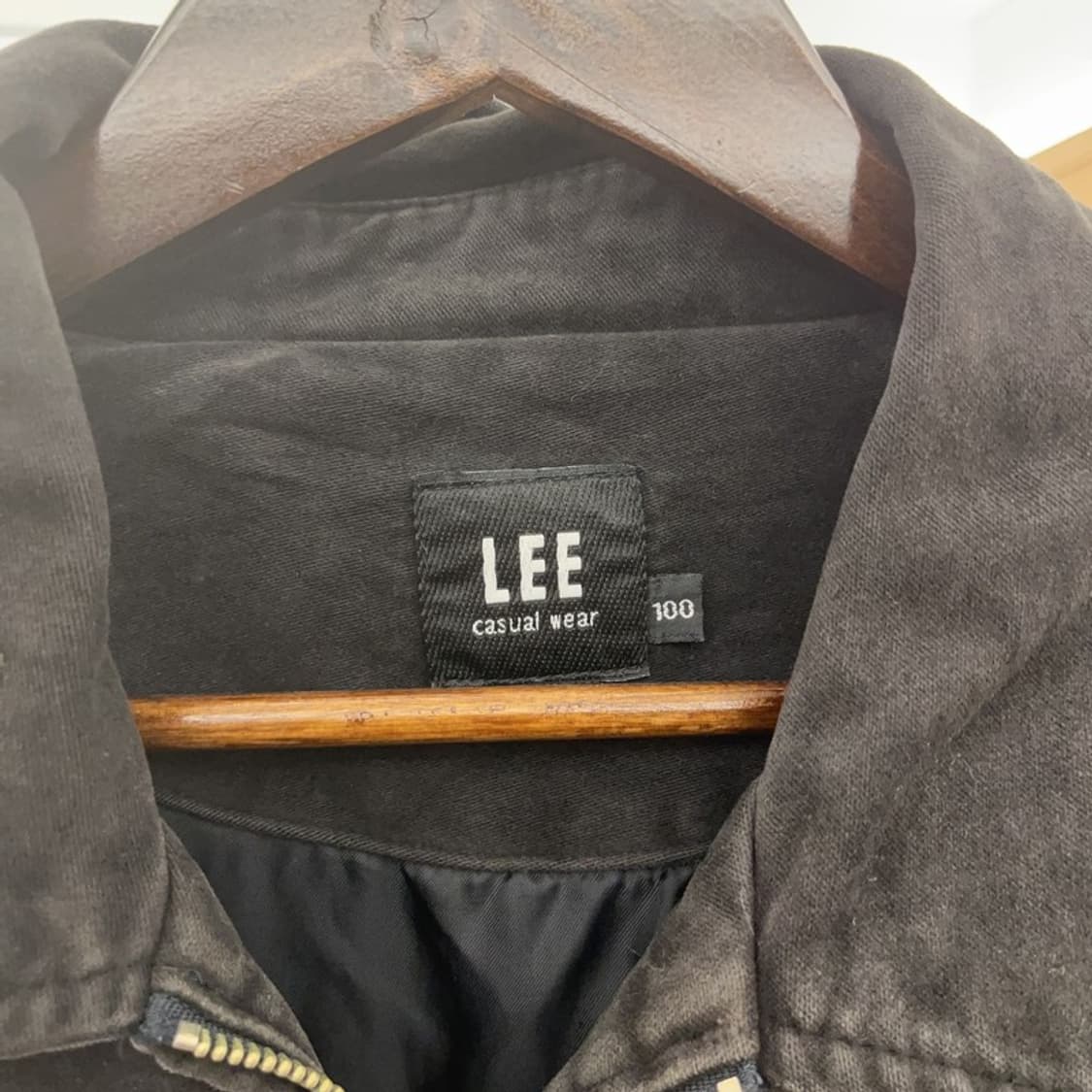 LEE 90's 스펠 로고 빈티지 워크 자켓 100 C06563 상품이미지5