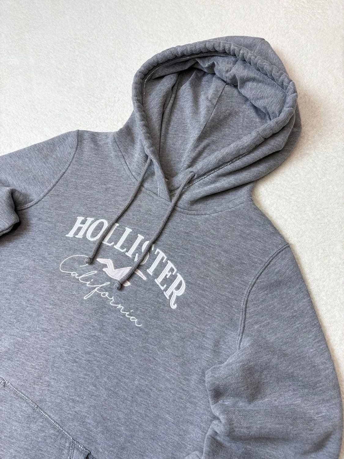 홀리스터 00's Y2K 양털 후드 집업 A1634 상품이미지2