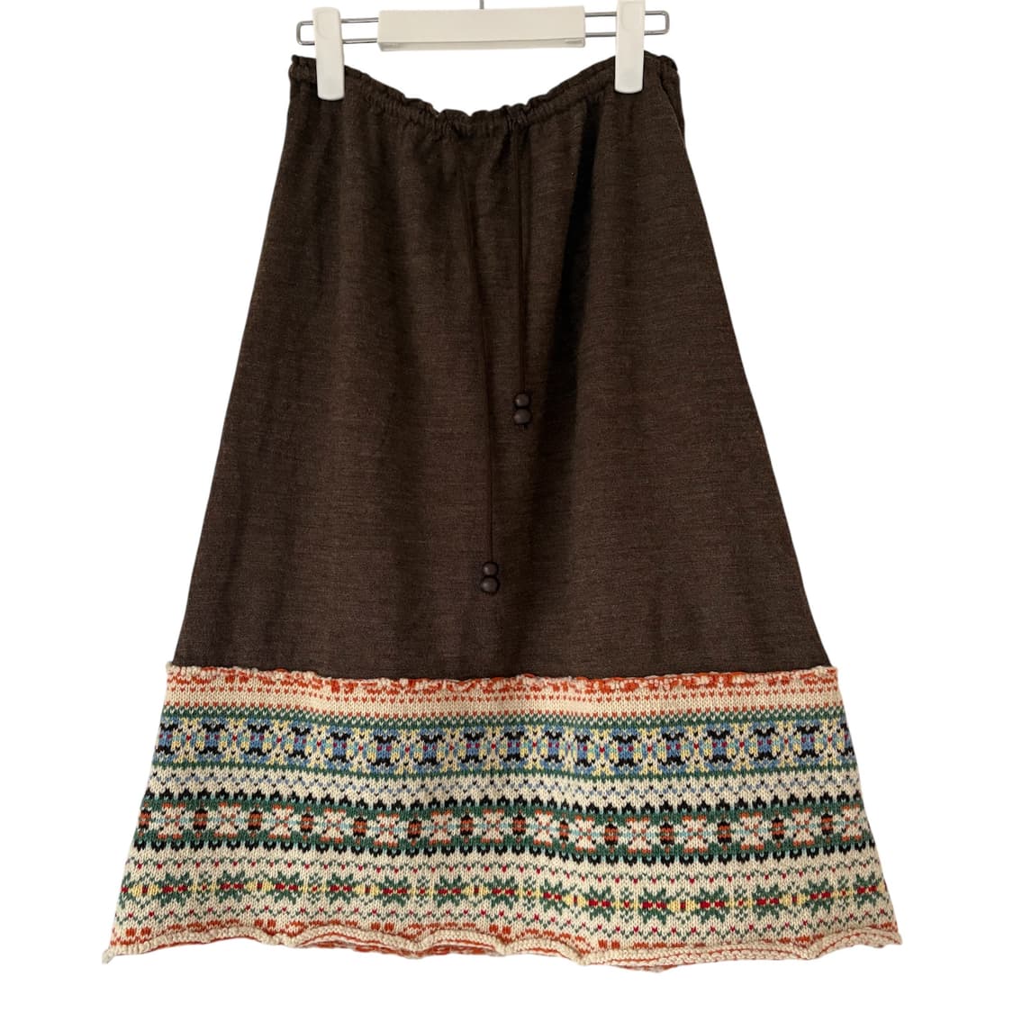 Junya Watanabe 니트 배색 스커트 상품이미지1