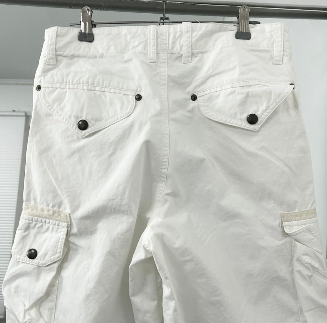 에스이오 워시드 카고 팬츠 WASHED CARGO PANTS IVORY 상품이미지6