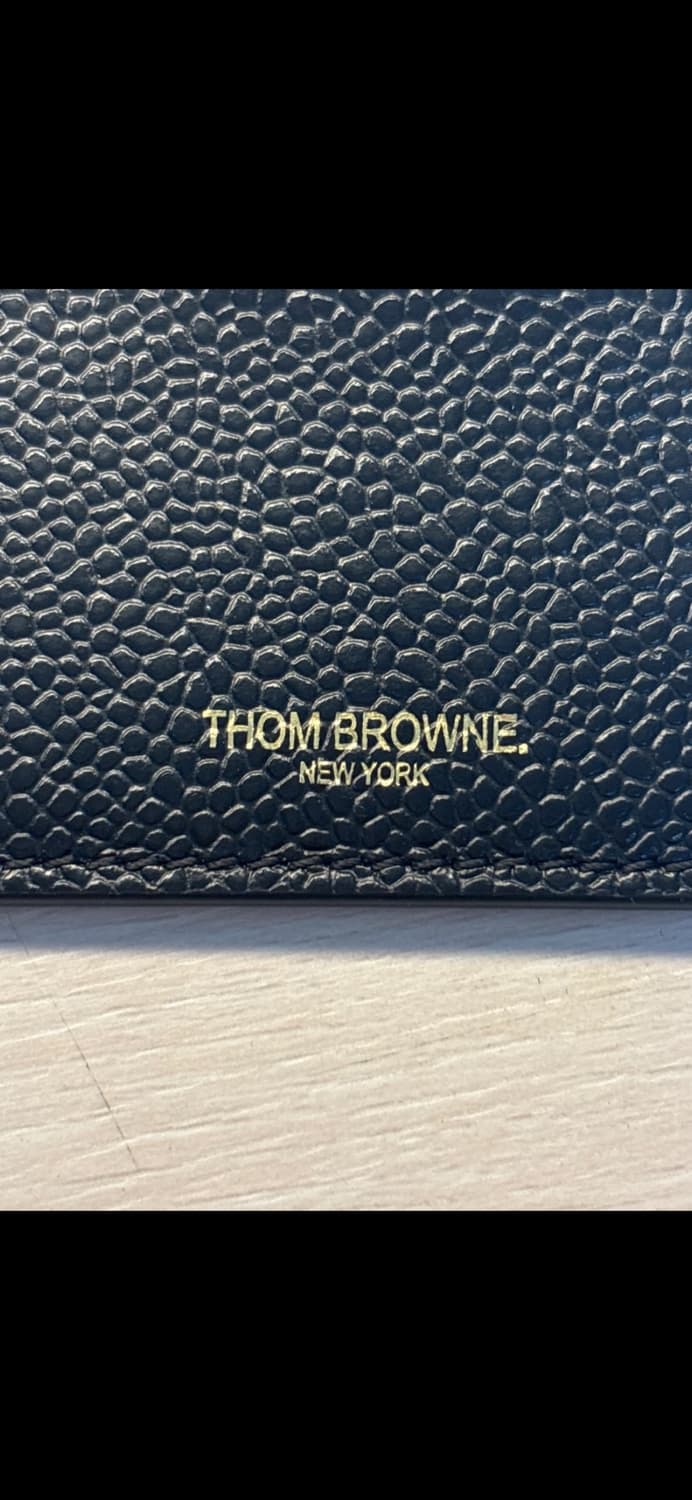 톰브라운 카드지갑 블랙 풀박스 급처 상품이미지2