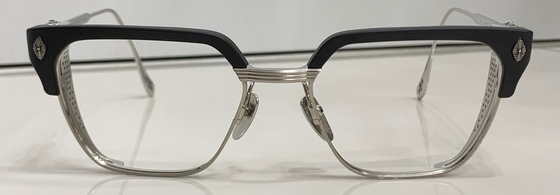 크롬하츠 LGMA 르그마 [MBK/BS] 안경 매트블랙&브러쉬드 실버 상품이미지3