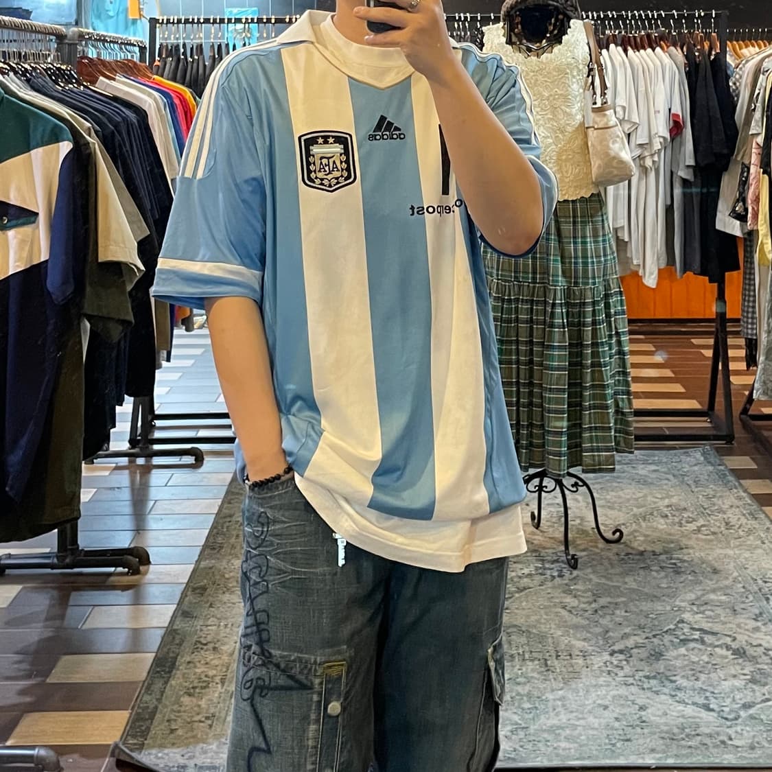 Adidas soccer post jersey 상품이미지2