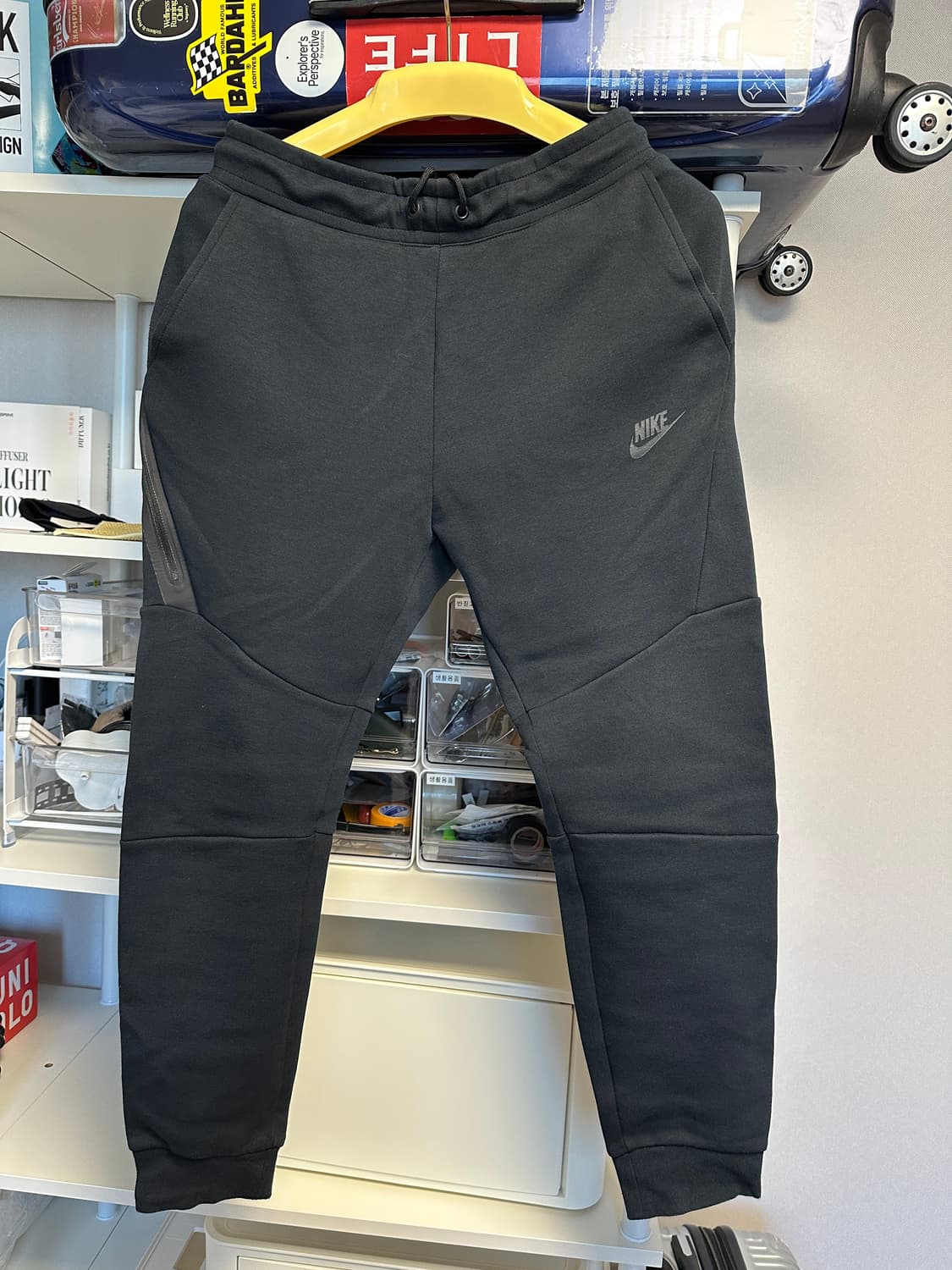 나이키 테크 플리스 조거팬츠 블랙 M  상품이미지1