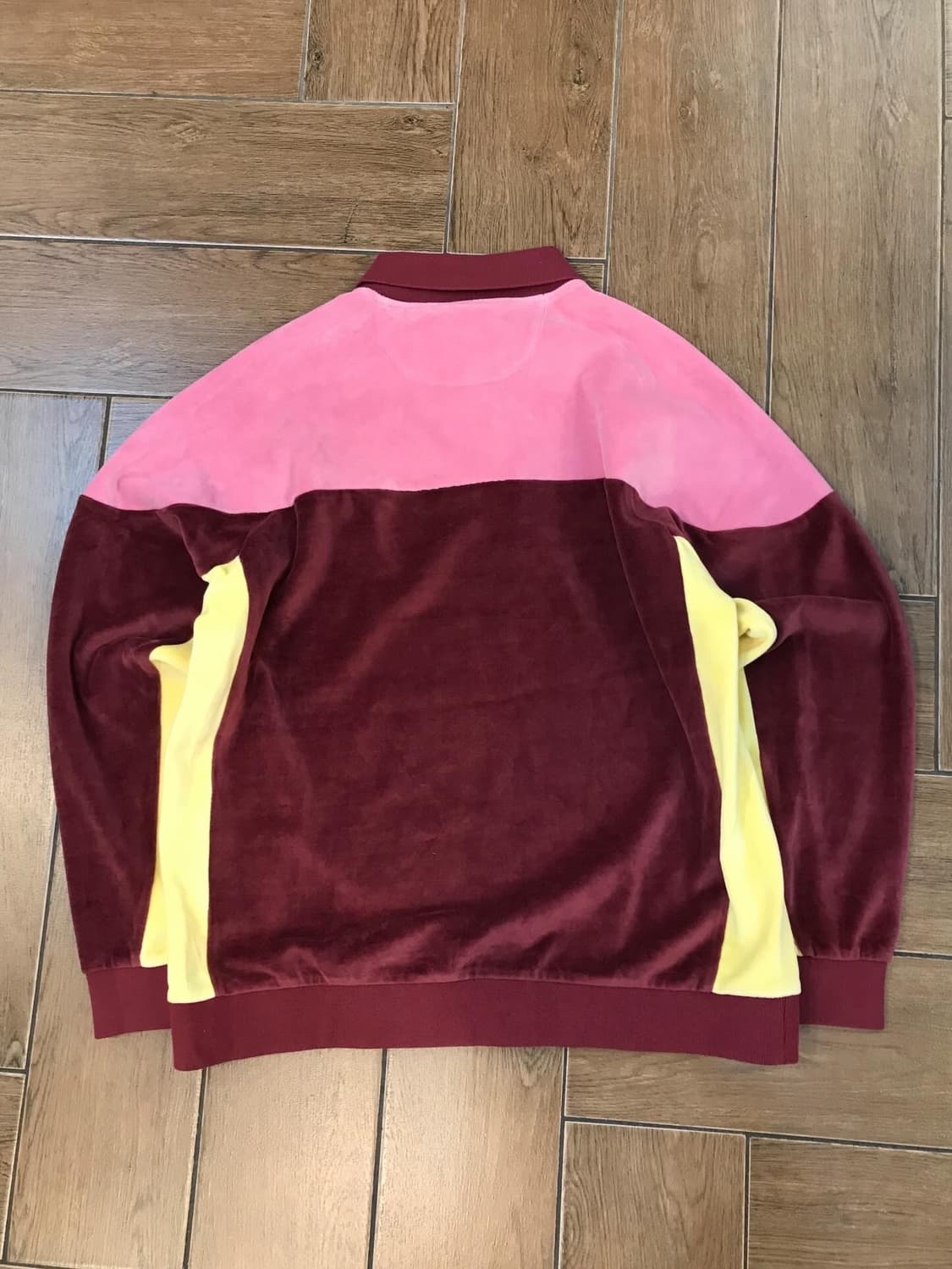 Supreme Paneled Velour L/S Polo - 22Fw 상품이미지6