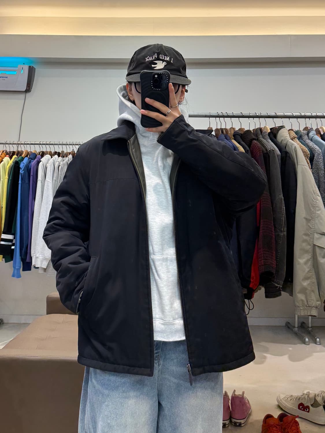 입생로랑 리버시블 가죽자켓 상품이미지7