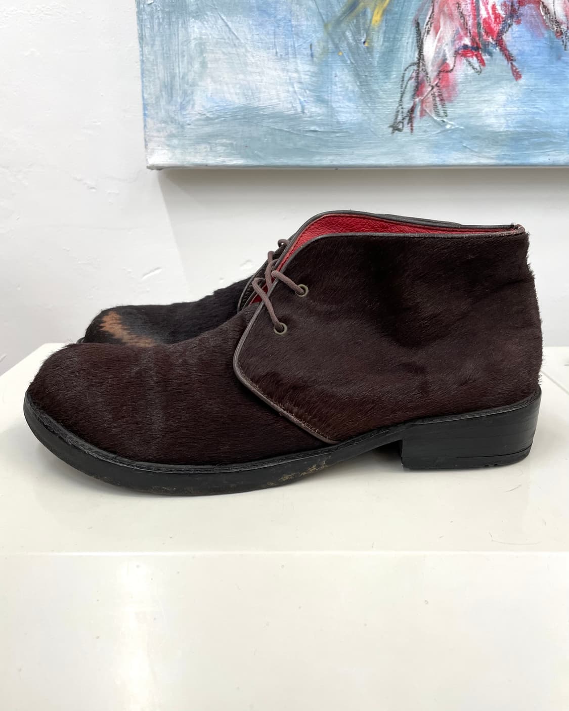 [240] 장폴고티에 송치 퍼 처카 부츠 상품이미지3